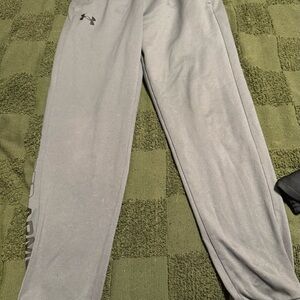 Under Armour Kids Light Gray Sweatpants